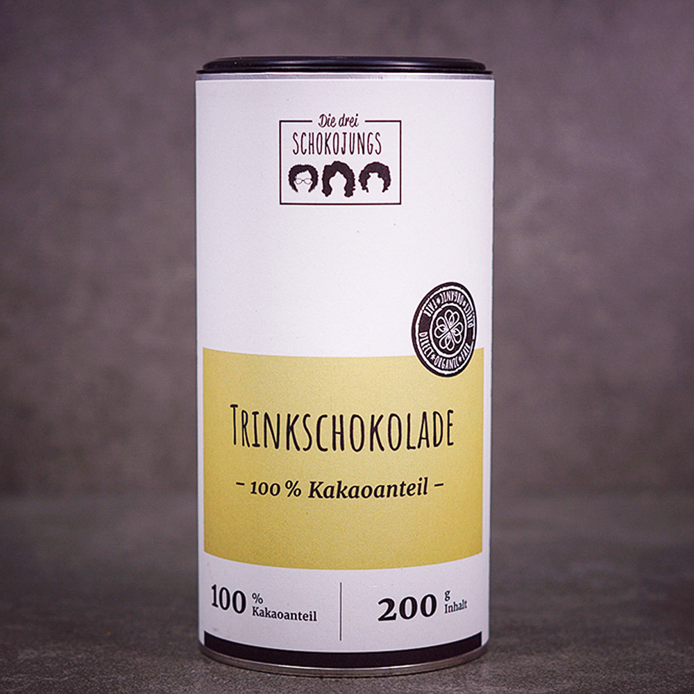 Trinkschokolade 100% - &amp;quot;Die drei Schokojungs&amp;quot;, echter Kakao, echte ...